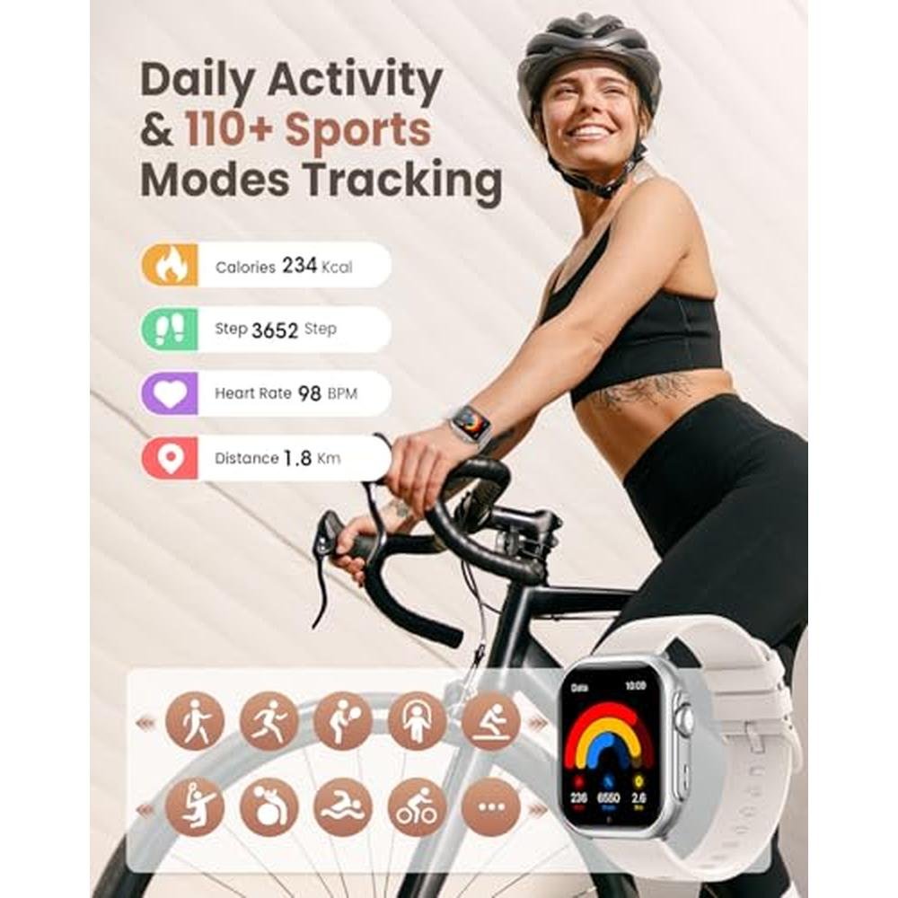 Watch Days: 1.83 HD Smart Watch 30 Days Battery Life – Packaging