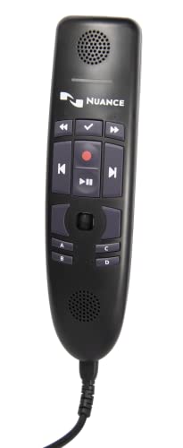 Nuance PowerMic 4 Microphone for Dragon 16 – Front View
