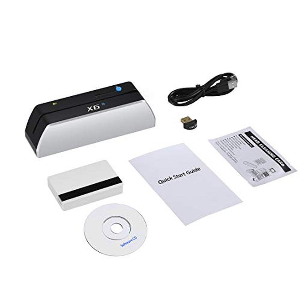 Reader Track: 3-Track Bluetooth X6BT VIP Card Reader Writer – Packaging