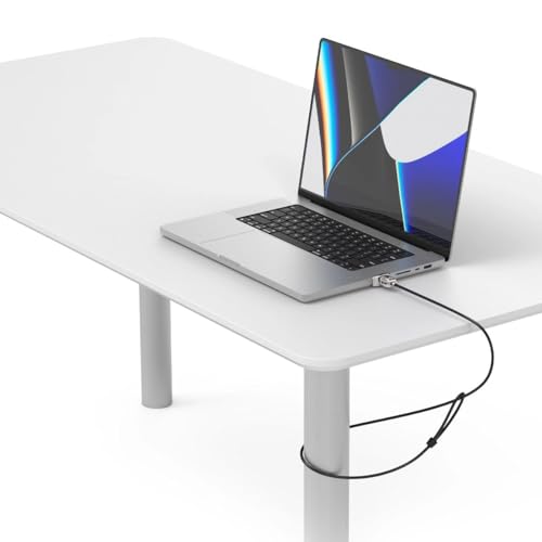 Laptop Lock: Compulocks Ledge Lock Adapter and Keyed Cable – Packaging
