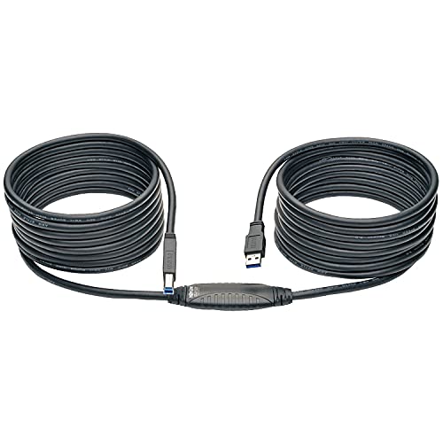 Tripp Lite USB 3.0 SuperSpeed Active Repeater Cable – Front View