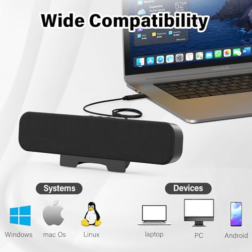 Speakers OGUPGX: OGUPGX Computer Speakers for Desktop PC – Packaging