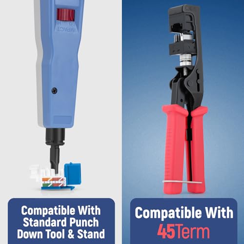 Angled RJ45: Everest 45 degrees Angled RJ45 Cat6 Keystone – Packaging