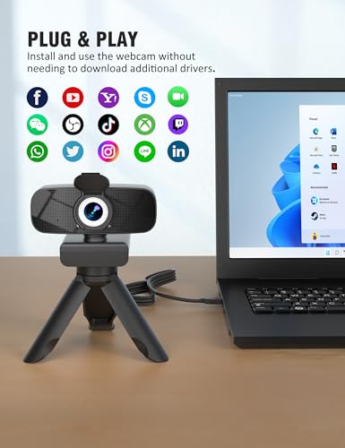 RUWBY Full HD 1080P Webcam: Premium Video Conferencing – Packaging