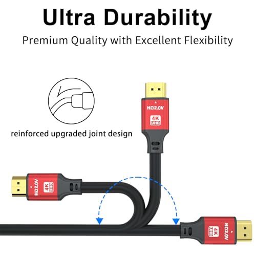 HDMI Cable Jojobnj: Jojobnj 6FT 5-Pack 48Gbps 8K 60Hz 4K – Packaging