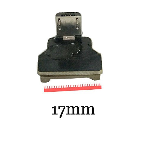 Permanent Black FPV Cable: 90-Degree Micro USB to Standard – Packaging