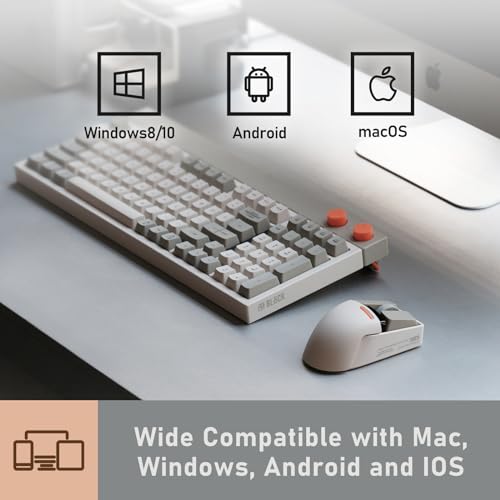 LOFREE Touch: LOFREE Touch PBT Wireless Mouse with 4000 DPI – Size Reference