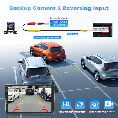 Roinvou 2+64G Car Radio for Chevrolet Chevy Aveo Sonic 2011 – Back View