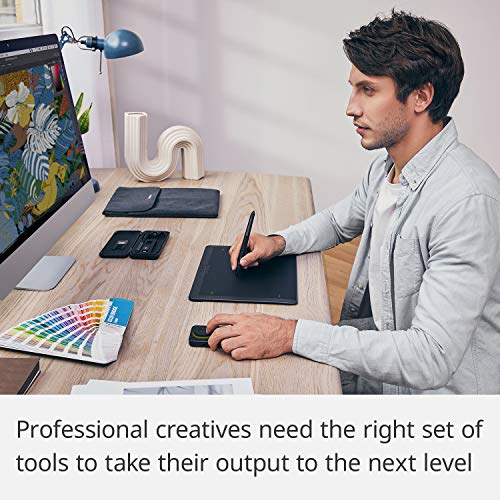 Tablet Drawing: Xencelabs Graphic Tablet Medium Wireless – Back View
