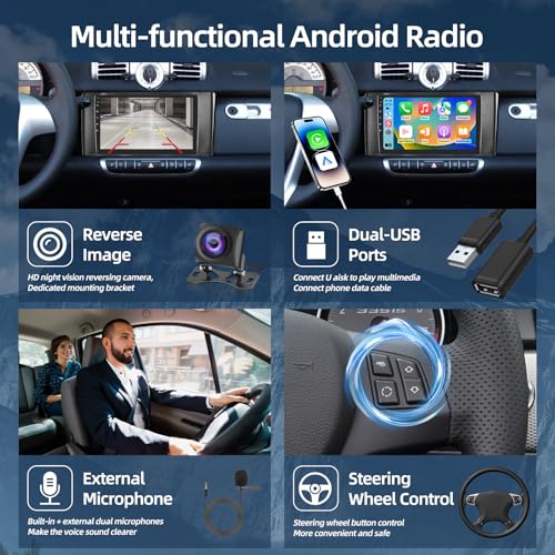 4+64G Android Car Stereo for Mercedes Benz Smart Fortwo – Feature Highlight