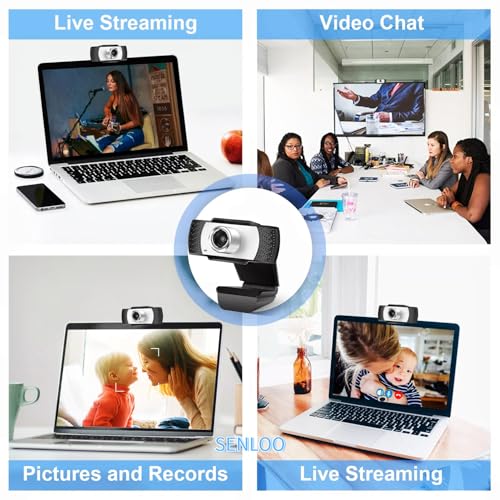 Camera Senloo: SENLOO 1080P HD Webcam – Packaging