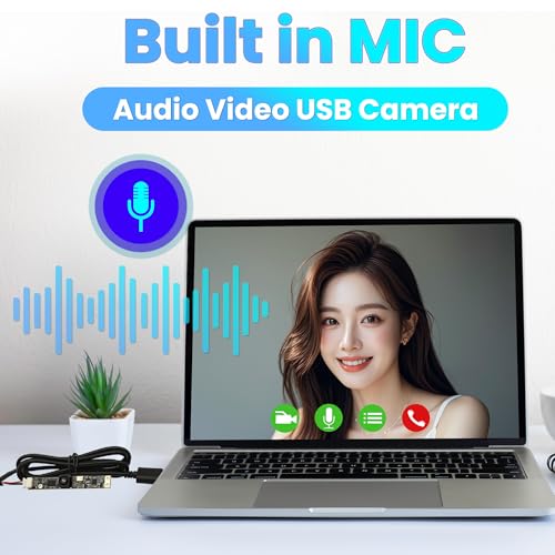 ELP 8MP USB Camera Module: 4K PC Camera with Microphone – Packaging