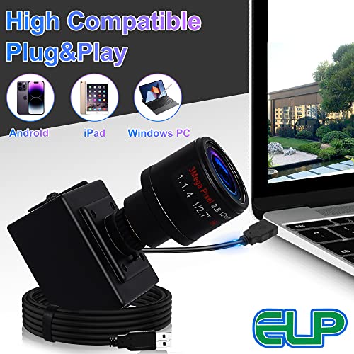 Varifocal Lens: IEights USB Camera Full HD 2448P 8MP High – Packaging