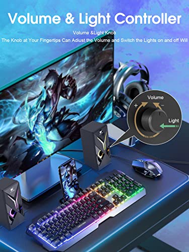 OROW Speakers: OROW S201 10W RGB Computer Speakers with – Packaging