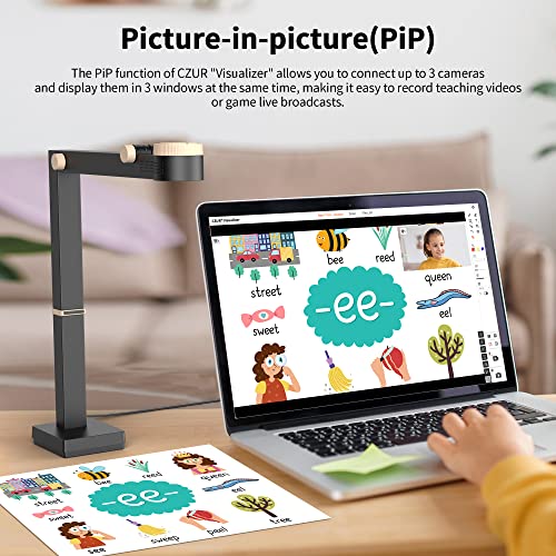 CZUR Fancy Pro: 8MP USB Document Camera with 4K Webcam – Packaging