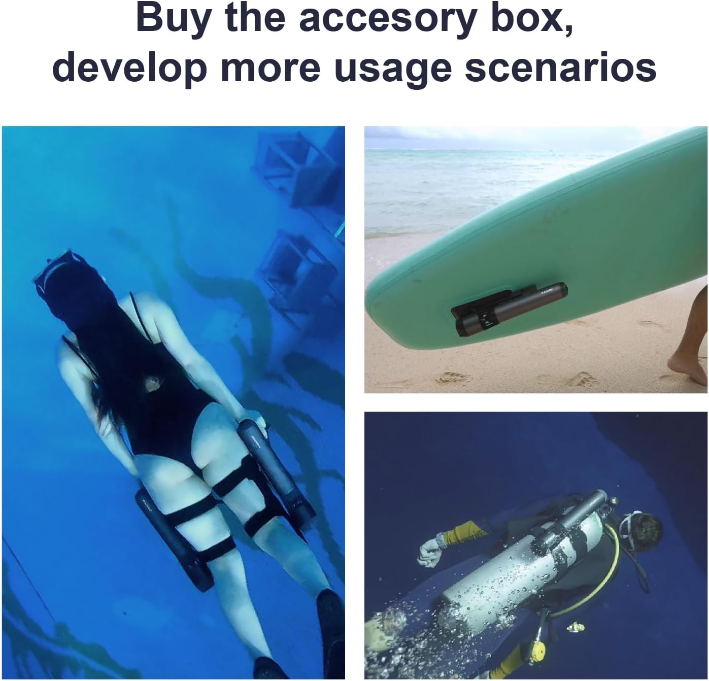 Underwater Scooters: Waydoo Subnado – Back View