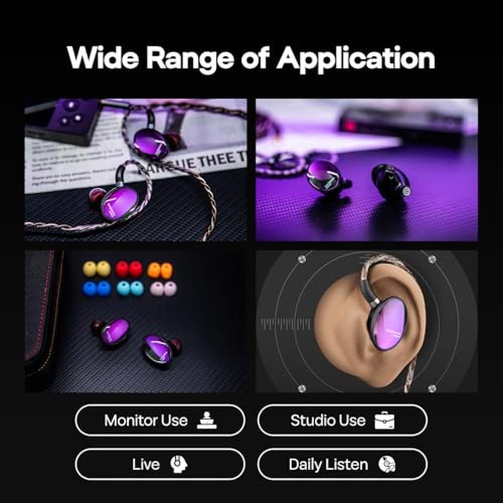 7Hz x Crinacle Salnotes Dioko HiFi 14.6mm Planar Diaphragm – Packaging