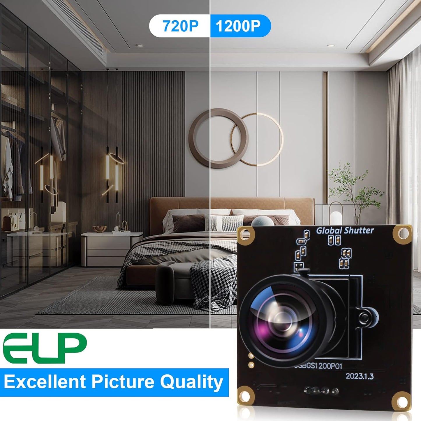 Wecamera_usb High Speed Wide Angle Global Shutter USB – Packaging