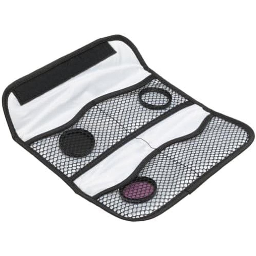 Tiffen 55mm Deluxe 3 Camera Lens Filter Kit – In Use