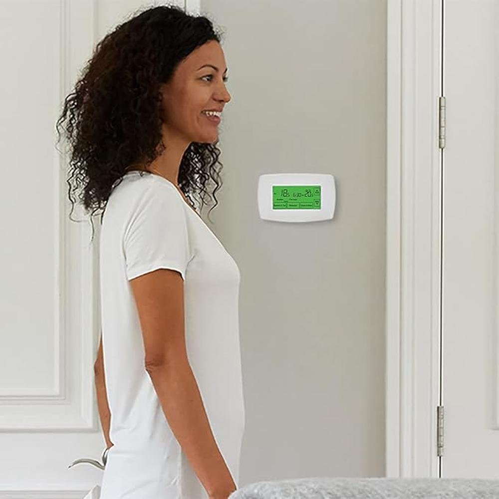 Honeywell Home RTH7600D: 7-Day Programmable Touchscreen – Side View