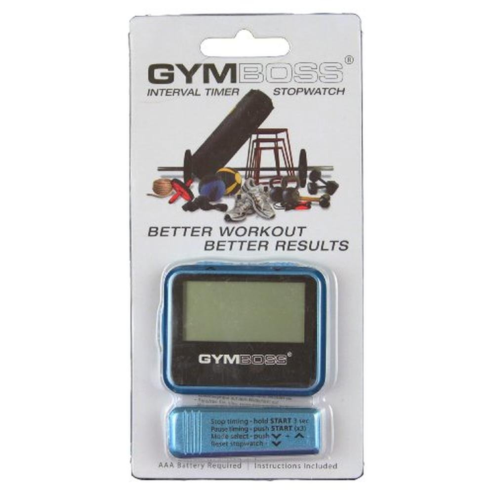 Gymboss Interval Timer and Stopwatch – Packaging