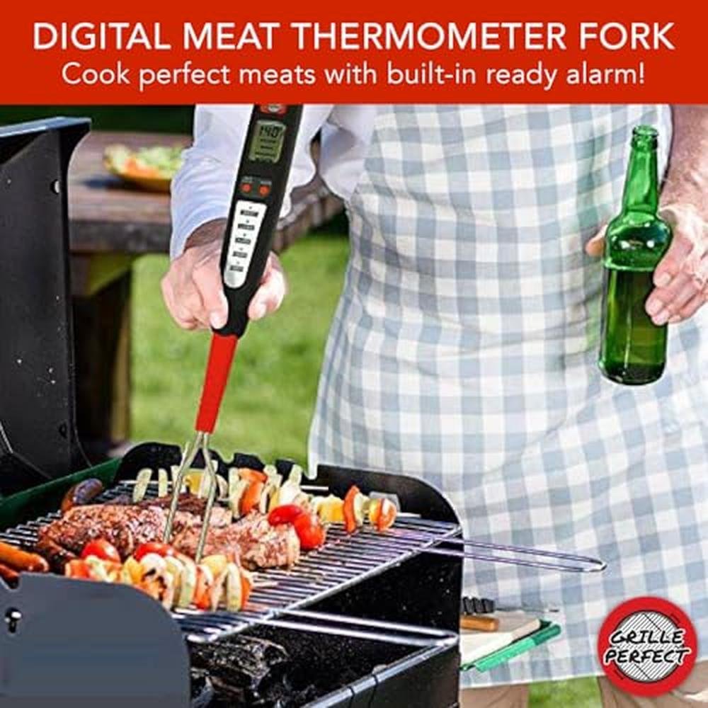 Digital Meat Thermometer: Premium Electronic Probe with – Packaging