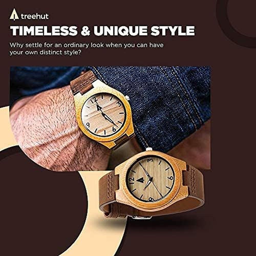 Watch Treehut: Treehut Wooden Watches for Men Japanese – Packaging