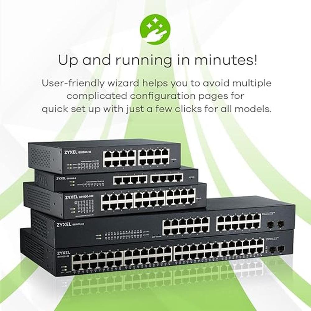 Zyxel 8-Port PoE Gigabit Switch – Packaging