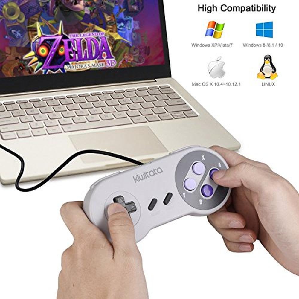 Retro Gaming Experience: KIWITATA 2X Classic SNES USB – Packaging