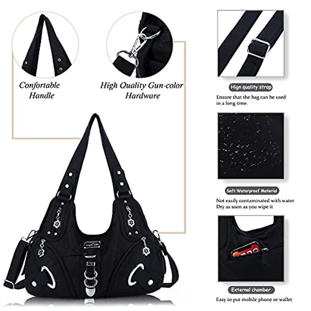 Angelkiss Women: Multiple Pockets Purses and Handbags – Packaging