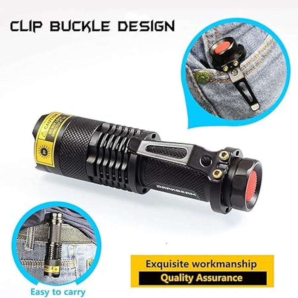 Darkbeam 365nm UV Flashlight: DARKBEAM UV 365nm Light – Packaging