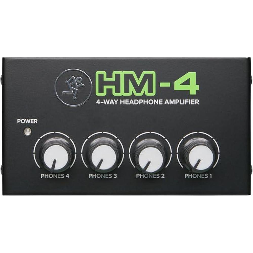 Mackie Headphone: Mackie HM-4 4-Way Headphone Amplifier – Close-up Detail