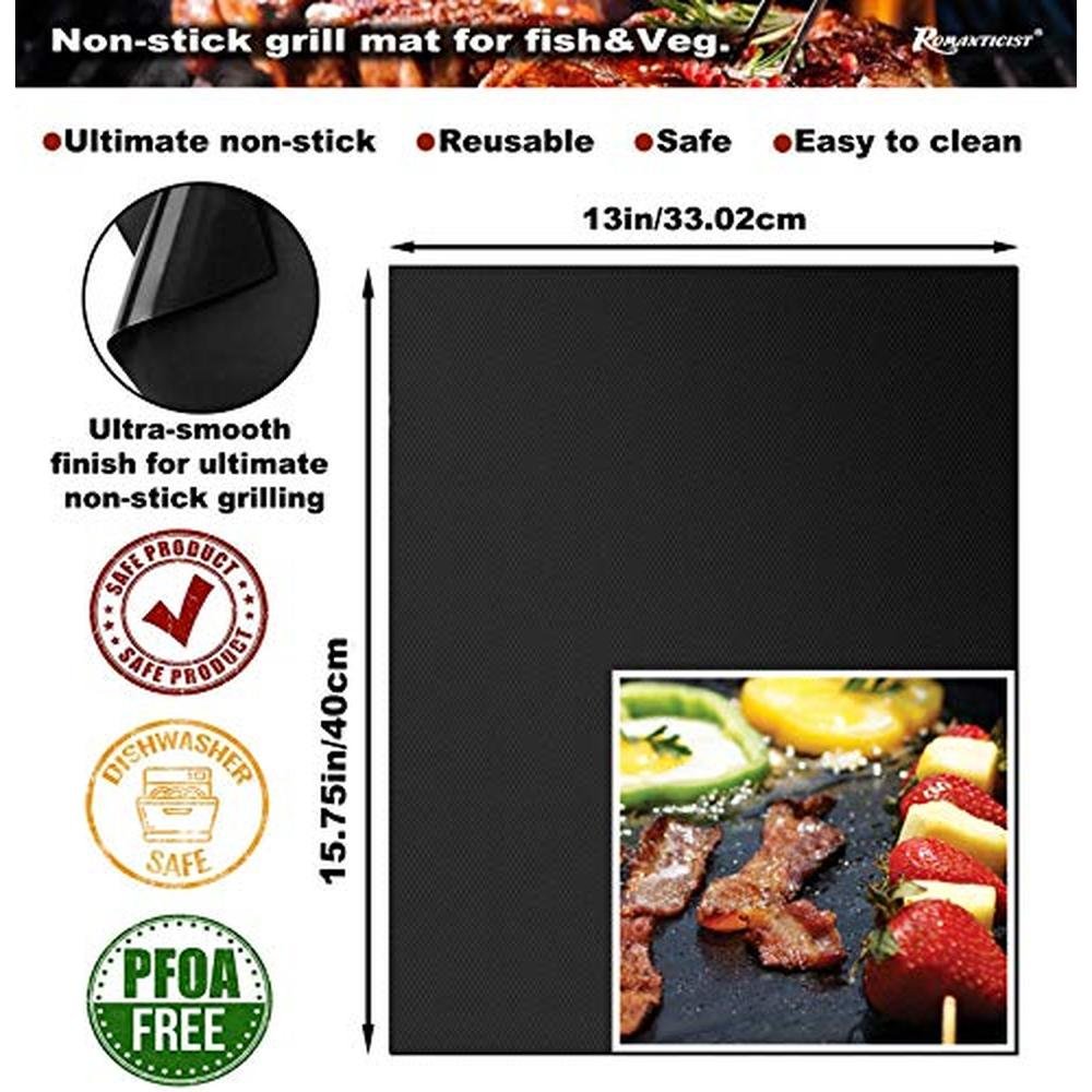 Set Grill: ROMANTICIST 28pcs BBQ Accessories Set with – Packaging