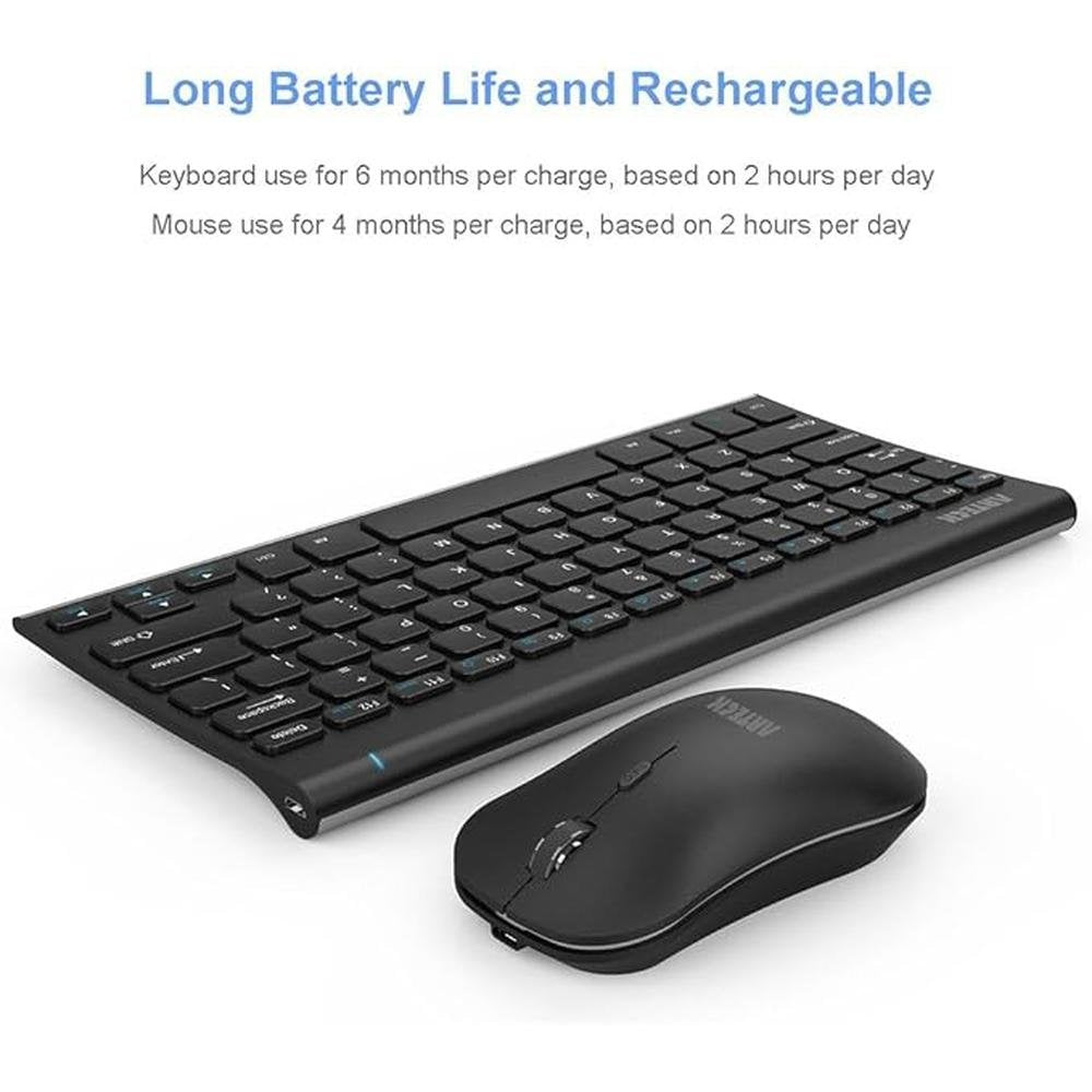 Keyboard Mouse: Arteck 2.4G Wireless Combo Ultra-Compact – Packaging