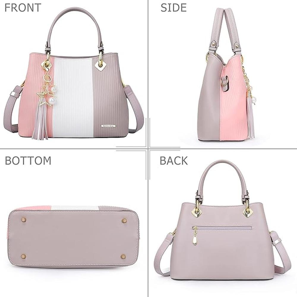 Handbags for Women with Multiple Internal Pockets in Pretty – Packaging