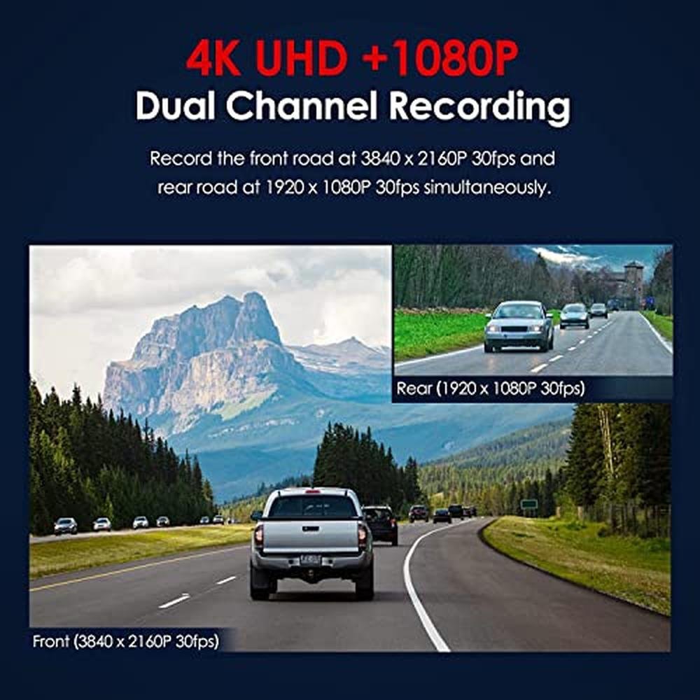 Dash Sensor: VIOFO A129 Pro Duo 4K Dual Dash Cam 3840 x – Packaging