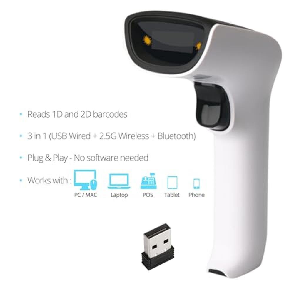 ScanAvenger Wireless Portable Barcode Scanner – Packaging