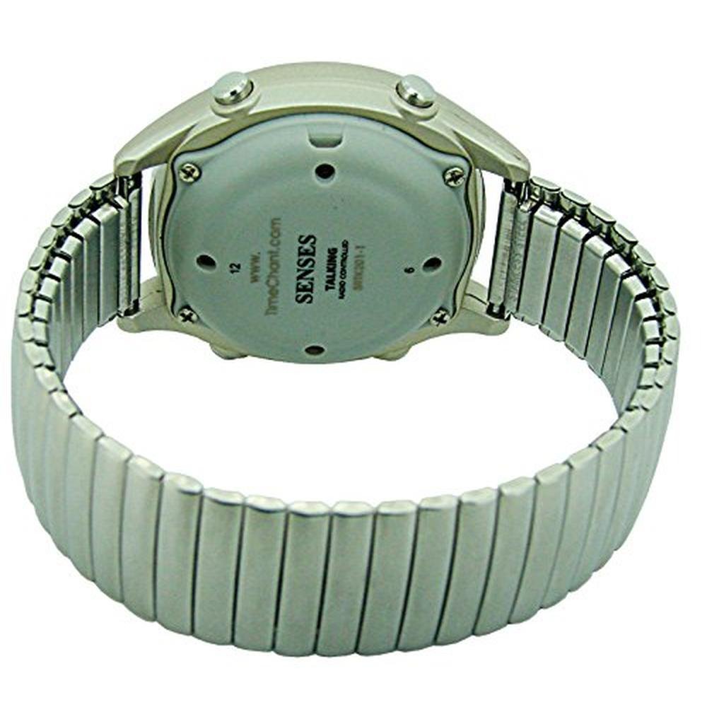 TimeChant Stainless Steel Stretch Watch Band – In Use