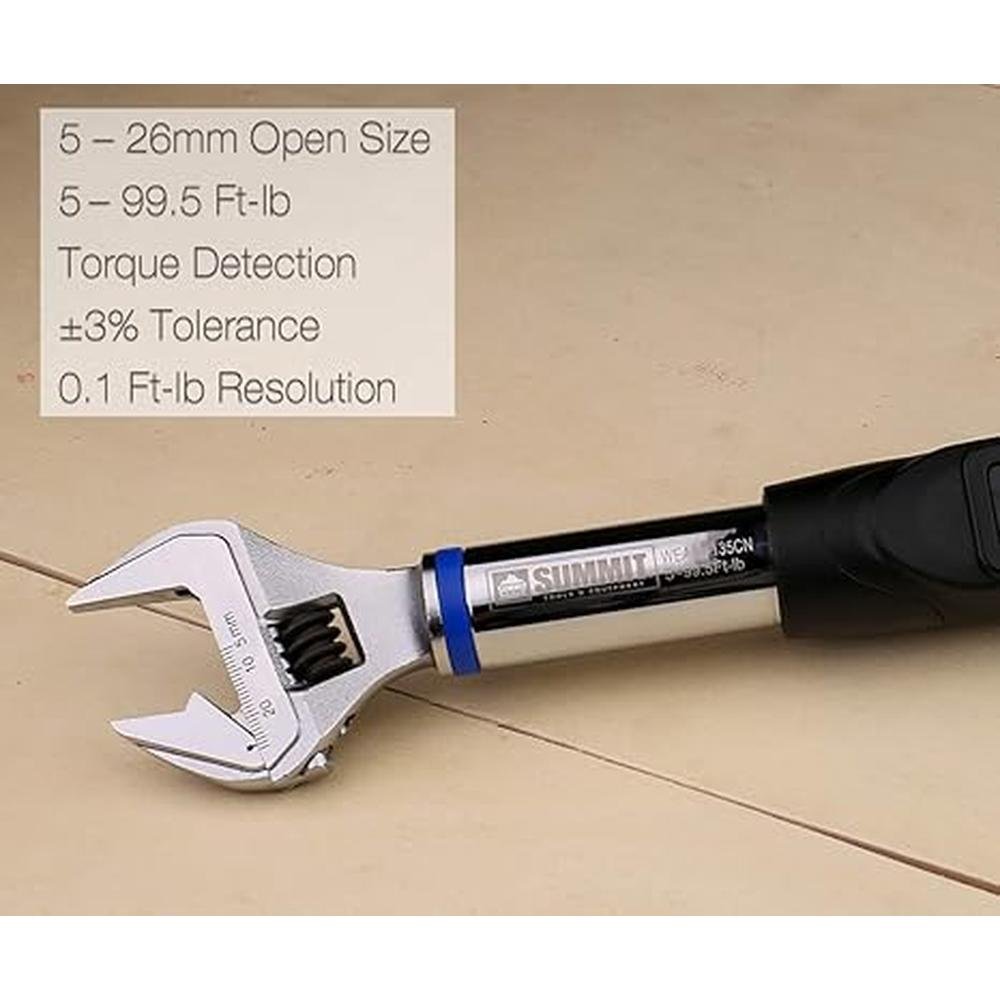 Torque Adjustable Wrench: Summit Tools WE08-135CN 5-99.5 – Packaging