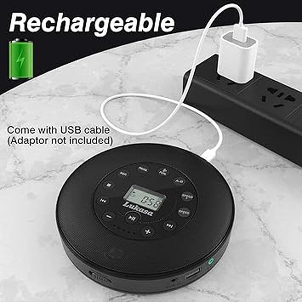 Player Lukasa: Premium Bluetooth CD Player with Built-in – Packaging
