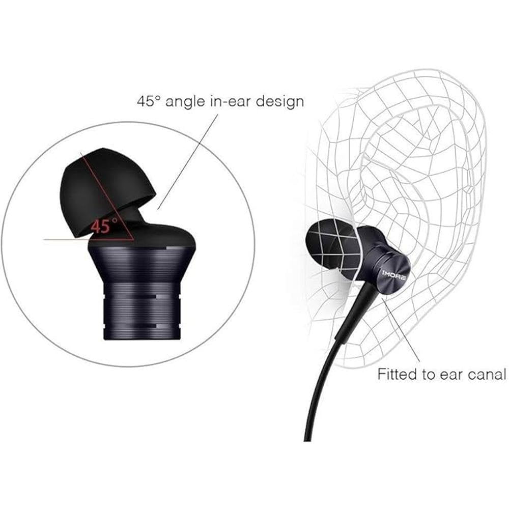 1MOREA E1009 Piston Fit in-Ear Headphones with Microphone – Packaging