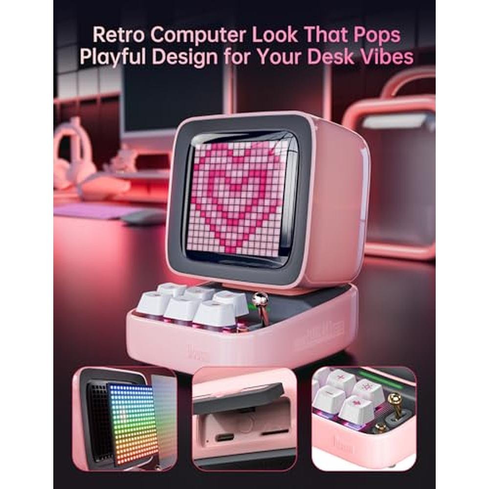 Divoom Ditoo: Retro Pixel Art Game Bluetooth Speaker with – Packaging