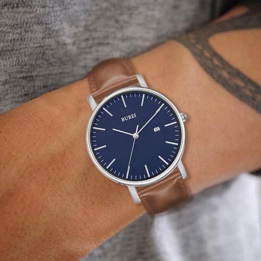 Watches Burei: Burei Men's Fashion Minimalist Wrist Watch – Packaging
