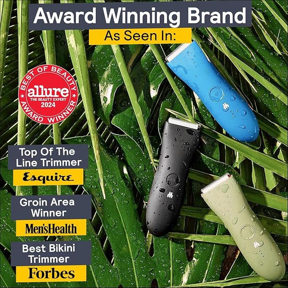 Body Hair Trimmer: MERIDIAN Premium Trimmer for Men – Packaging