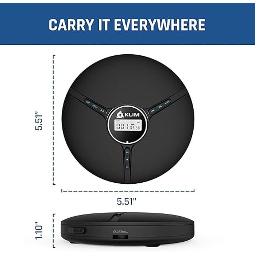KLIM Discman Portable CD Player – Packaging