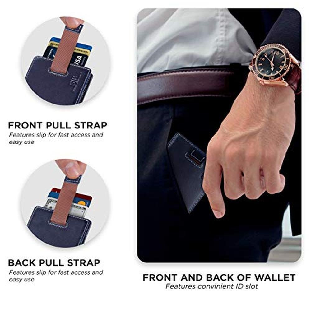 Wallet Money: SERMAN BRANDS RFID Blocking Slim Money Clip – Packaging