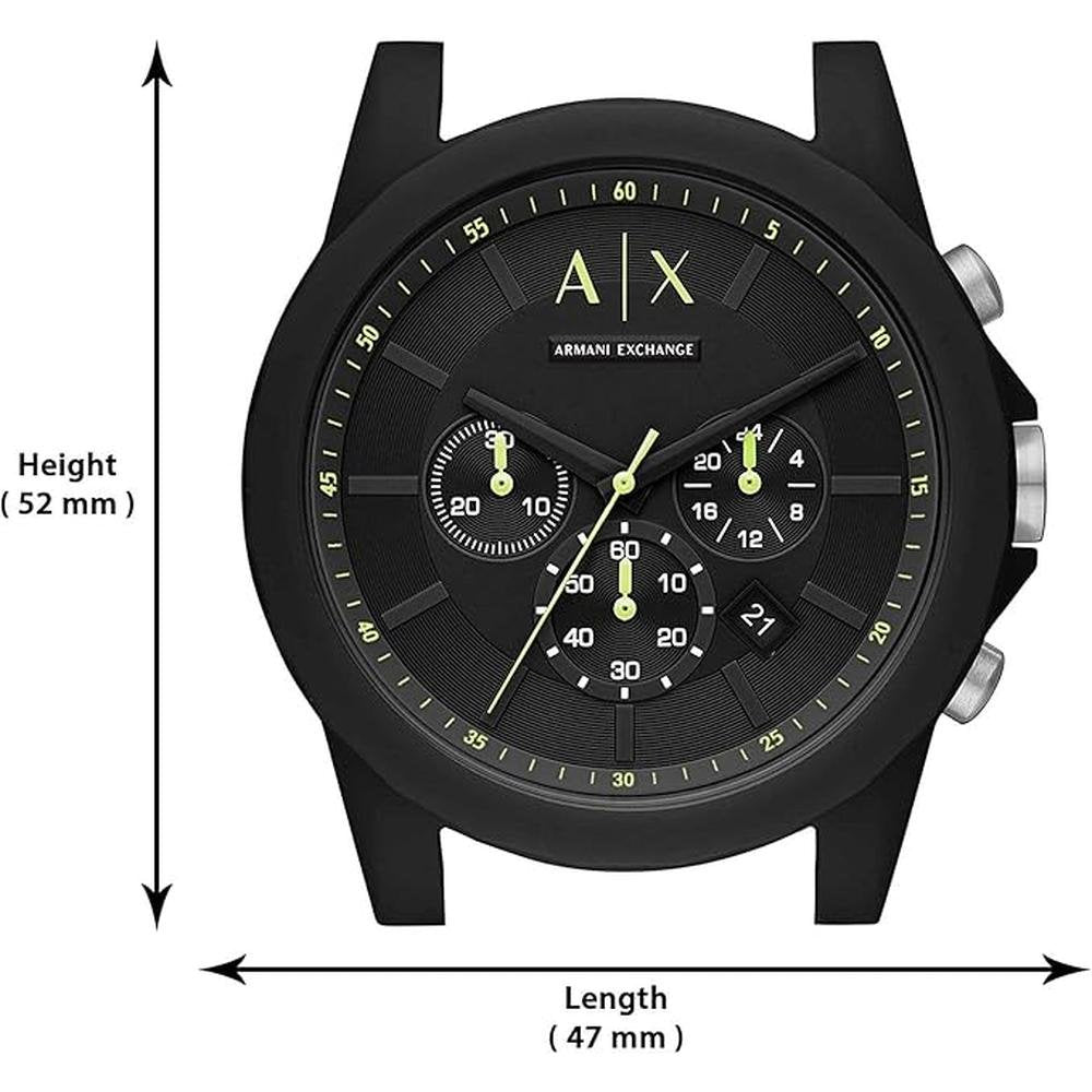 Armani Exchange Chronograph Watch – Packaging