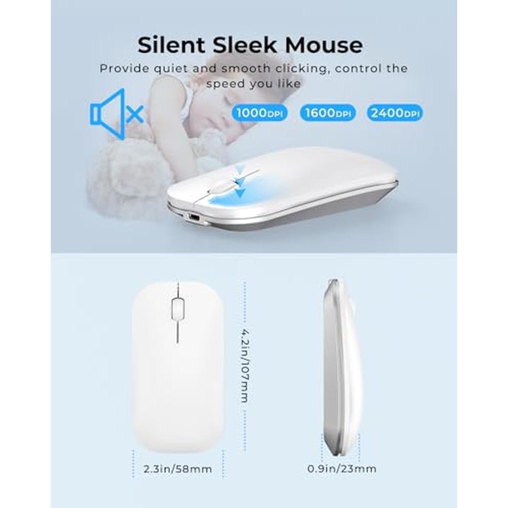 Keyboard Mouse: Seenda Wireless Bluetooth Keyboard and – Packaging