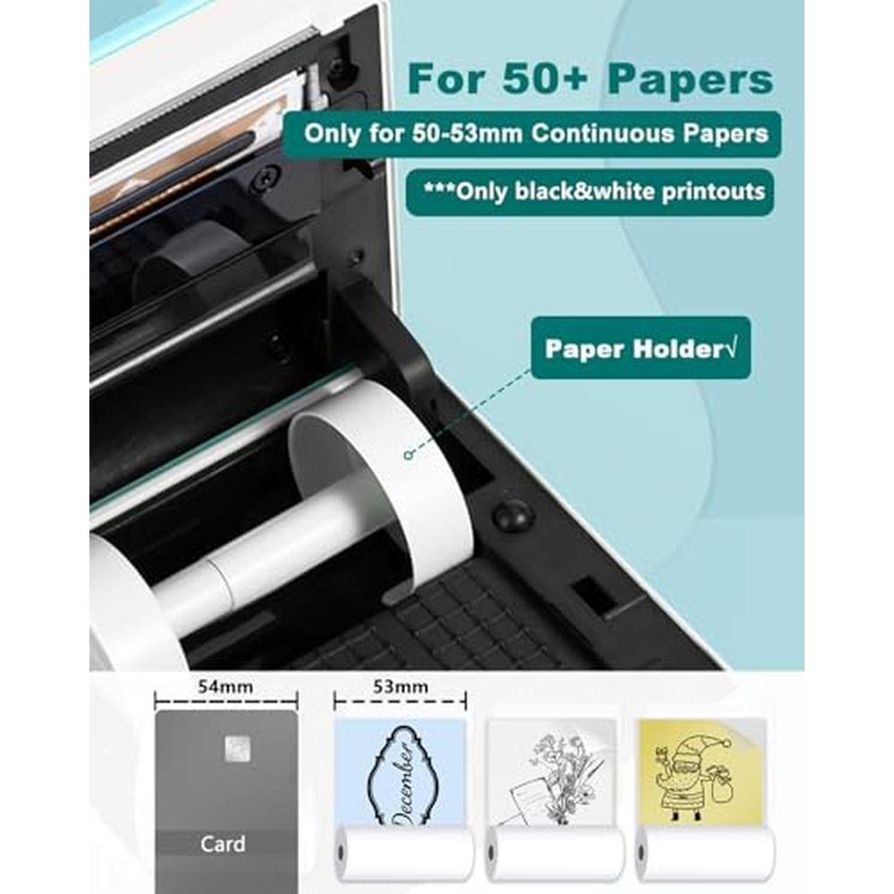 Sticker Printer: Phomemo Mini Sticker Printer Maker Machine – Packaging