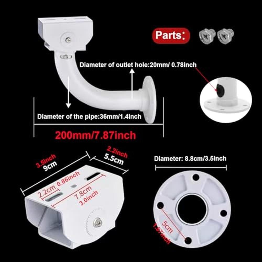 Mount USIDAER: USIDAER Surveillance Security Camera Mount – Packaging